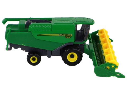 Pojazd Rolniczy Kombajn Aluminiowy Zielony LEAN Toys Pojazd Rolniczy Kombajn Aluminiowy Zielony LEAN Toys