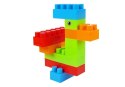 Duży Zestaw Klocki Konstrukcyjne w worku 320 elementów LEAN Toys