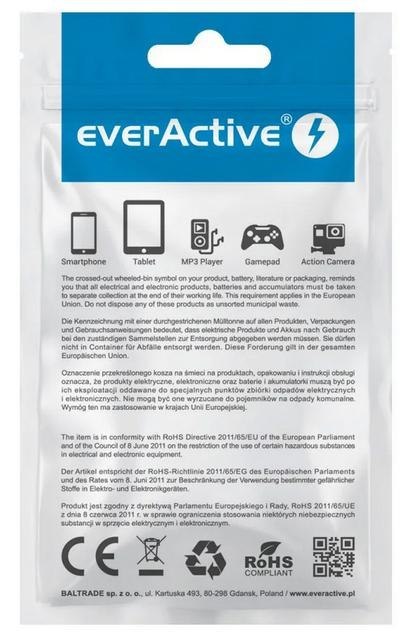 KABEL USB-C -> USB-C everActive CBB-1PD5 100cm PD 100W 5A EVERACTIVE KABEL USB-C -> USB-C everActive CBB-1PD5 100cm PD 100W 5A EVERACTIVE