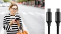 KABEL USB-C -> USB-C everActive CBB-1PD5 100cm PD 100W 5A EVERACTIVE
