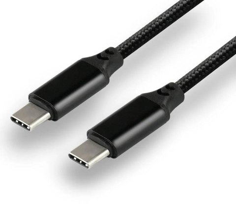 KABEL USB-C -> USB-C everActive CBB-1PD5 100cm PD 100W 5A EVERACTIVE KABEL USB-C -> USB-C everActive CBB-1PD5 100cm PD 100W 5A EVERACTIVE