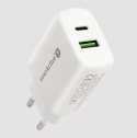 ŁADOWARKA SIECIOWA everActive SC-370Q 25W 1xUSB-C 1xUSB-A PD PPS EVERACTIVE