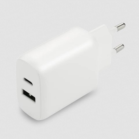 ŁADOWARKA SIECIOWA everActive SC-370Q 25W 1xUSB-C 1xUSB-A PD PPS EVERACTIVE ŁADOWARKA SIECIOWA everActive SC-370Q 25W 1xUSB-C 1xUSB-A PD PPS EVERACTIVE