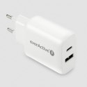 ŁADOWARKA SIECIOWA everActive SC-370Q 25W 1xUSB-C 1xUSB-A PD PPS EVERACTIVE