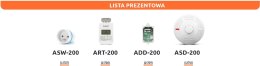 ZESTAW 3 SATEL PERFECTA 64M + INT-TSH2-W + ACU-220 + 4x ART-200 + koszulka + 2x GRATIS SATEL