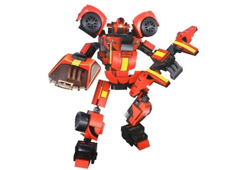 Klocki Konstrukcyjne Pojazd Auto Sportowe Robot Ferreai 812 351 el. LEAN Toys Klocki Konstrukcyjne Pojazd Auto Sportowe Robot Ferreai 812 351 el. LEAN Toys