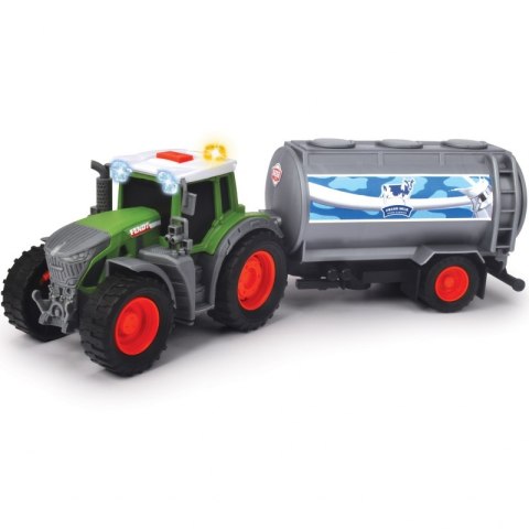 DICKIE Farm Traktor Fendt + cysterna na mleko Dickie DICKIE Farm Traktor Fendt + cysterna na mleko Dickie