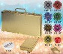GamesPlanet Poker Set Gold Edition, 300 żetonów 1 - 1000 GamesPlanet®