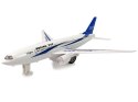 Samolot Pasażerski Boeing 777 Biały Napęd Światła Dźwięki LEAN Toys