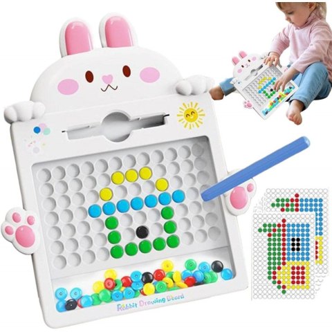 WOOPIE Tablica Magnetyczna dla Dzieci Montessori MagPad Królik Woopie WOOPIE Tablica Magnetyczna dla Dzieci Montessori MagPad Królik Woopie