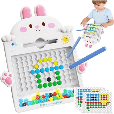 WOOPIE Tablica Magnetyczna dla Dzieci Montessori MagPad Królik Woopie WOOPIE Tablica Magnetyczna dla Dzieci Montessori MagPad Królik Woopie
