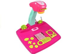 Dziewczęcy Projektor Rzutnik do Rysowania Szablony LEAN Toys
