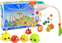 Karuzela Rybki Do Łóżeczka z Projektorem Gwiazdy LEAN Toys