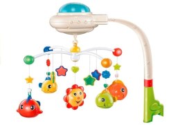 Karuzela Rybki Do Łóżeczka z Projektorem Gwiazdy LEAN Toys