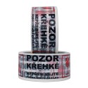 Lepící páska "Pozor křehké", 48mm, 60m