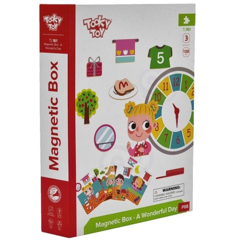 TOOKY TOY Puzzle Drewniane Pudełko Magnetyczne Tooky Toy TOOKY TOY Puzzle Drewniane Pudełko Magnetyczne Tooky Toy