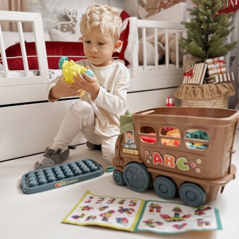 WOOPIE Duży Pociąg Kolejka Ciuchcia Klocki Woopie WOOPIE Duży Pociąg Kolejka Ciuchcia Klocki Woopie