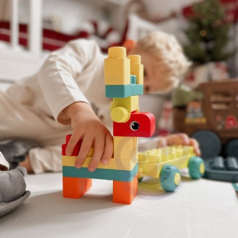 WOOPIE Duży Pociąg Kolejka Ciuchcia Klocki Woopie WOOPIE Duży Pociąg Kolejka Ciuchcia Klocki Woopie