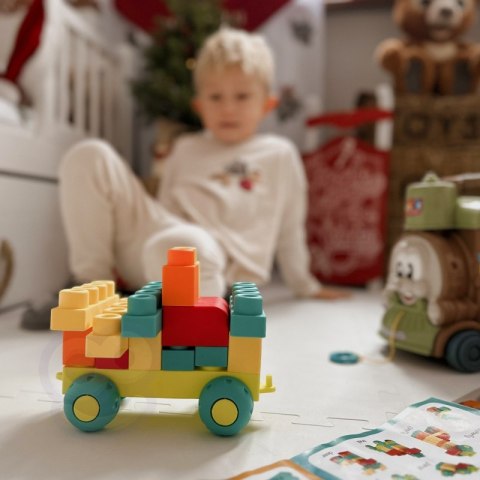 WOOPIE Duży Pociąg Kolejka Ciuchcia Klocki Woopie WOOPIE Duży Pociąg Kolejka Ciuchcia Klocki Woopie