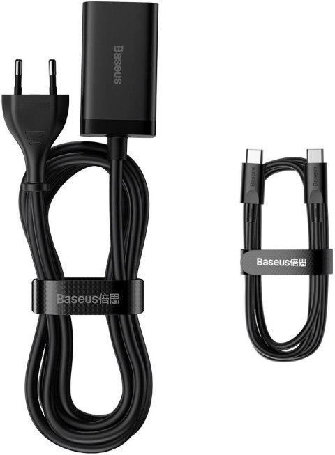ŁADOWARKA SIECIOWA Baseus GaN 3 Pro Desktop Charger CCGP040101 65W 2x USB-A 2x USB-C PD 3.0 QC 4.0 BASEUS ŁADOWARKA SIECIOWA Baseus GaN 3 Pro Desktop Charger CCGP040101 65W 2x USB-A 2x USB-C PD 3.0 QC 4.0 BASEUS