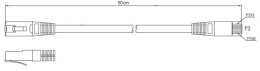 PATCHCORD KAT5E FTP 0,5M SZARY LANBERG