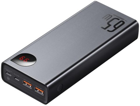 Powerbank Baseus Adaman Digital Display PPIMDA-D01 20000mAh 65W PD QC 4.0 2x USB-A 1x USB-C + KABEL BASEUS Powerbank Baseus Adaman Digital Display PPIMDA-D01 20000mAh 65W PD QC 4.0 2x USB-A 1x USB-C + KABEL BASEUS