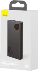 Powerbank Baseus Adaman Digital Display PPIMDA-D01 20000mAh 65W PD QC 4.0 2x USB-A 1x USB-C + KABEL BASEUS