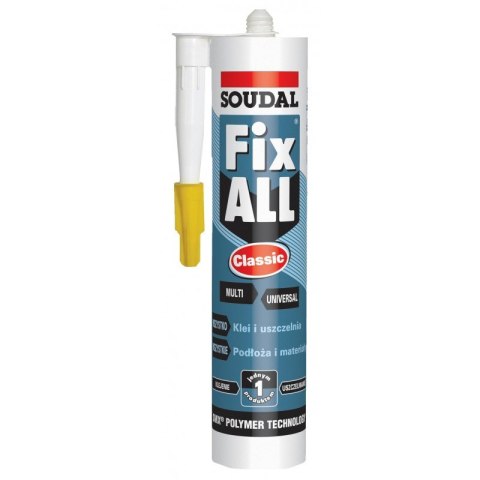 USZCZELNIACZ HYBRYDOWY FIX ALL FLEXI 290ML SZARY