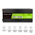 Przetwornica napięcia Green Cell PowerInverter LCD 48 V 5000W/10000W Przetwornica samochodowa z wyświetlaczem - czysty sinus