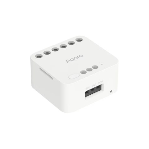 Aqara Dual Relay Module T2 | Podwójny przekaźnik | Zigbee, Apple HomeKit, Matter, Google Home, Alexa, DCM-K01 AQARA Aqara Dual Relay Module T2 | Podwójny przekaźnik | Zigbee, Apple HomeKit, Matter, Google Home, Alexa, DCM-K01 AQARA