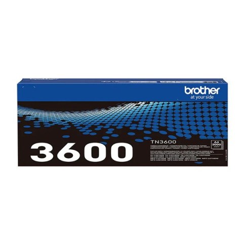 Brother oryginalny toner TN3600, black, 3000s, Brother HL-L5210DN, O