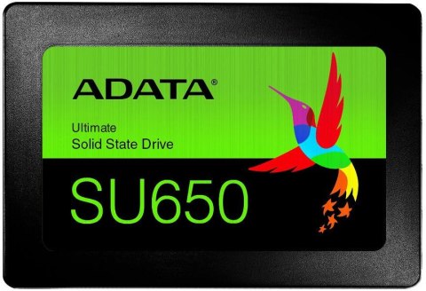 Adata Dysk SSD Ultimate SU650 256GB M.2 TLC 3D 2280 SATA ADATA Adata Dysk SSD Ultimate SU650 256GB M.2 TLC 3D 2280 SATA ADATA