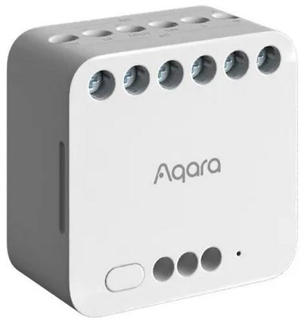 Aqara Dual Relay Module T2 | Podwójny przekaźnik | Zigbee, Apple HomeKit, Matter, Google Home, Alexa, DCM-K01 AQARA Aqara Dual Relay Module T2 | Podwójny przekaźnik | Zigbee, Apple HomeKit, Matter, Google Home, Alexa, DCM-K01 AQARA