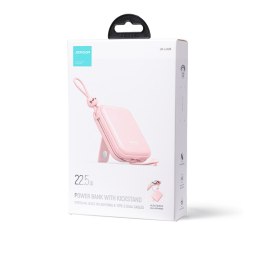 POWERBANK Joyroom Cutie Series JR-L008 10000mAh 22.5W PD QC Z KABLAMI 1x USB-A 1x USB-C RÓŻOWY JOYROOM