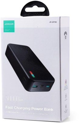 POWERBANK Joyroom Dazzling Series QP196 30000mAh 22.5W PD 3.0 QC 3.0 2x USB-A 1x USB-C CZARNY JOYROOM