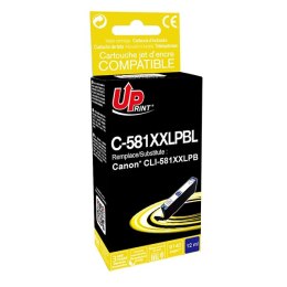 UPrint kompatybilny ink / tusz z CLI-581PB XXL, photo blue, 12ml, C-581XXLPBL, very high capacity, dla Canon PIXMA TR7550, TR855