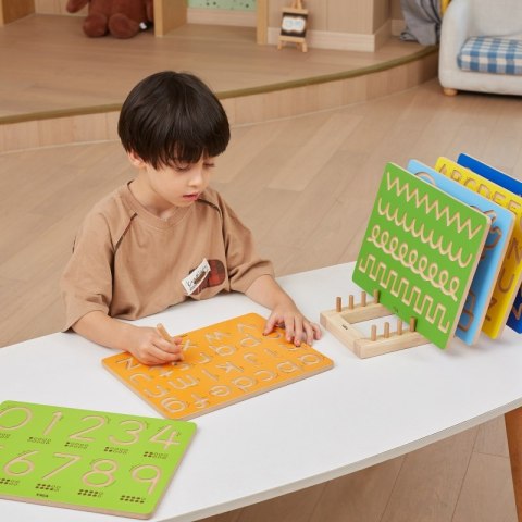 VIGA Tablica Grafomotoryczna Kształty Nauka Pisania Viga Toys VIGA Tablica Grafomotoryczna Kształty Nauka Pisania Viga Toys