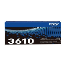 Brother oryginalny toner TN3610, black, 18000s, Brother HL-L6210DW, O