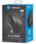 Mysz bezprzewodowa Natec Crake 2 2400DPI czarny NATEC