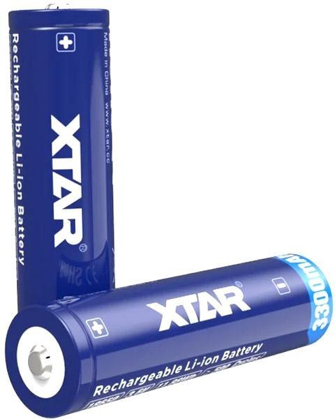Akumulator 18650 Li-Ion 3,6V Xtar 3300mAh (1 szt.) z zabezpieczeniem XTAR Akumulator 18650 Li-Ion 3,6V Xtar 3300mAh (1 szt.) z zabezpieczeniem XTAR