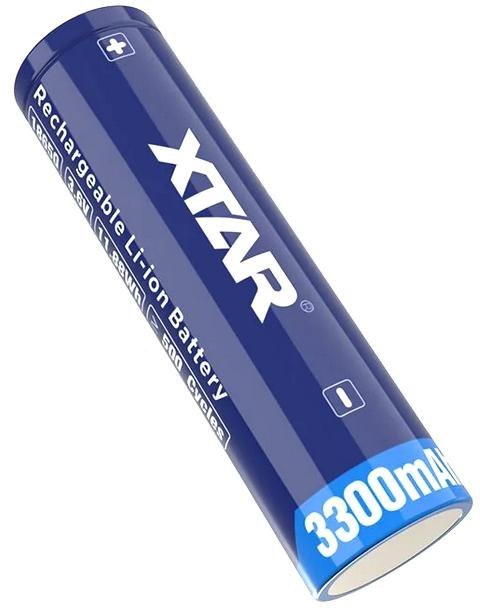 Akumulator 18650 Li-Ion 3,6V Xtar 3300mAh (1 szt.) z zabezpieczeniem XTAR Akumulator 18650 Li-Ion 3,6V Xtar 3300mAh (1 szt.) z zabezpieczeniem XTAR