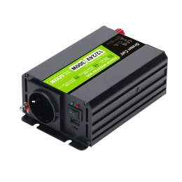 Przetwornica samochodowa GC DUO 12V / 24V Inwerter napięcia 300W / 600W Modyfikowana sinusoida