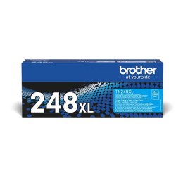 Brother oryginalny toner TN248XLC, cyan, 2300s