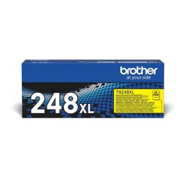 Brother oryginalny toner TN248XLY, yellow, 2300s