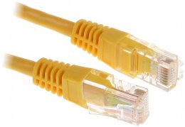 PATCHCORD KAT5E UTP 0,25M ŻÓŁTY LANBERG