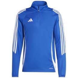 Bluza męska adidas Tiro 24 Training Top niebiesko-biała IS1042