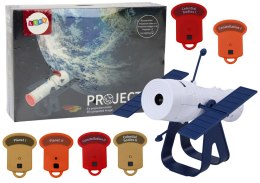 Projektor Gwiazdy Planety Ciała Niebieskie 6 Dysków 48 Projekcji LEAN Toys