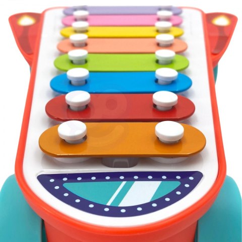 WOOPIE BABY Cymbałki Rakieta Kosmiczna Czerwona 18m+ Woopie Baby WOOPIE BABY Cymbałki Rakieta Kosmiczna Czerwona 18m+ Woopie Baby