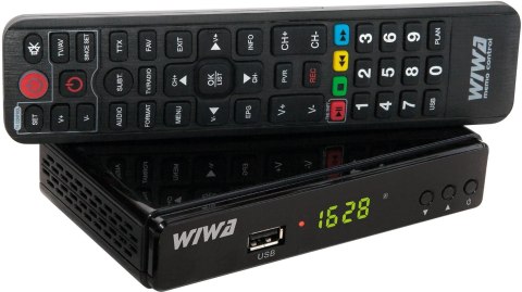 Zestaw Tuner DVB-T/T2 WIWA H.265 + Antena WiFi USB WIWA Zestaw Tuner DVB-T/T2 WIWA H.265 + Antena WiFi USB WIWA