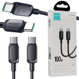 KABEL USB-C / USB-C Joyroom FAST CHARGING S-CC100A14 120cm 100W 5A CZARNY JOYROOM